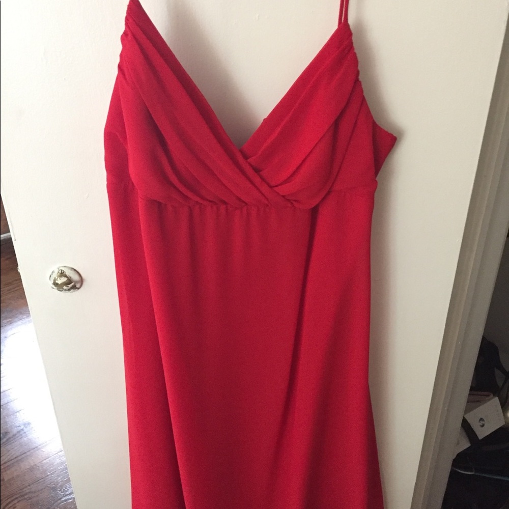 Red dress